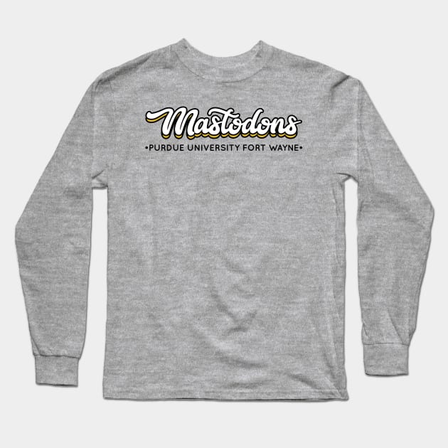 Mastodons - PFW Long Sleeve T-Shirt by Josh Wuflestad